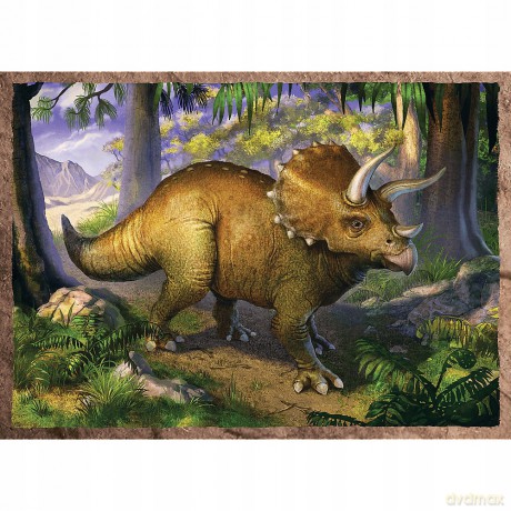 TREFL 4w1 Ciekawe Dinozaury (34383) [PUZZLE]