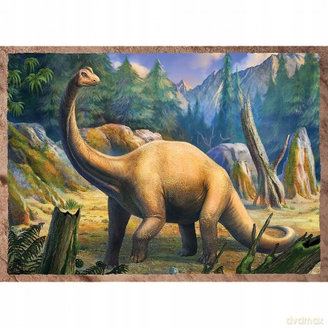TREFL 4w1 Ciekawe Dinozaury (34383) [PUZZLE]