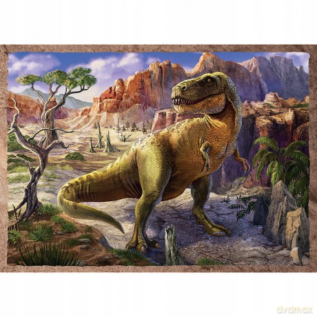 TREFL 4w1 Ciekawe Dinozaury (34383) [PUZZLE]