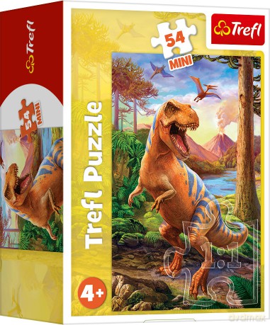 TREFL 54 el. Mini Niesamowite dinozaury (54194) [PUZZLE]