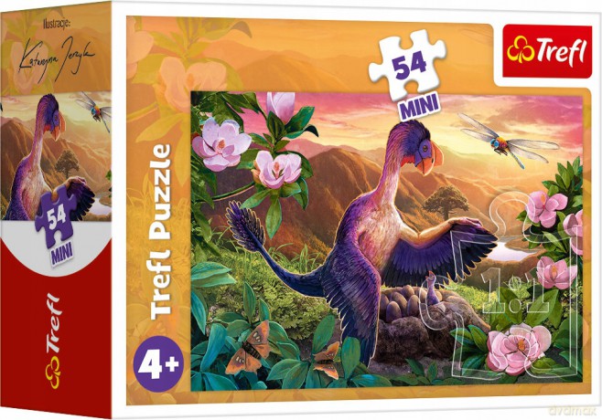 TREFL 54 el. Mini Niesamowite dinozaury (54194) [PUZZLE]