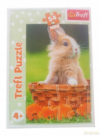 TREFL 54 el. Mini Urocze zwierzątka (54195) [PUZZLE]