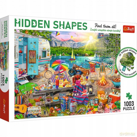 TREFL 1003 el. Hidden Shapes Wycieczka kamperem (10677) [PUZZLE]