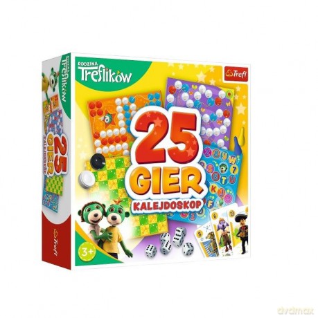 TREFL Kalejdoskop 25 gier Trefliki (2119)