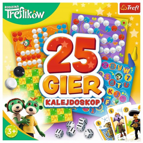 TREFL Kalejdoskop 25 gier Trefliki (2119)