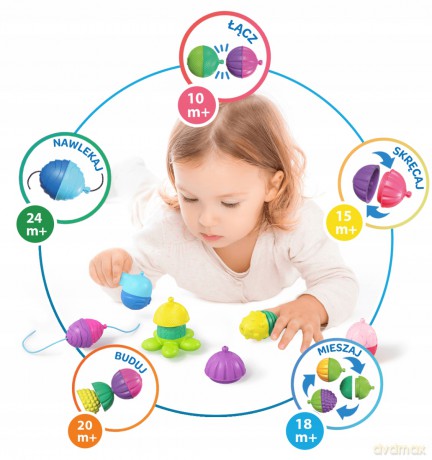 TREFL Lalaboom Mini set Sprytna Bryłka (61465)