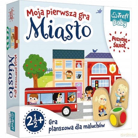 TREFL Miasto Moja pierwsza gra/ Trefl Baby (2110)