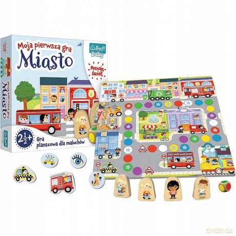 TREFL Miasto Moja pierwsza gra/ Trefl Baby (2110)