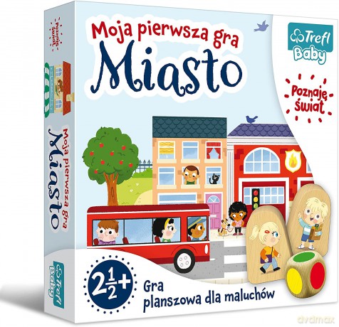 TREFL Miasto Moja pierwsza gra/ Trefl Baby (2110)