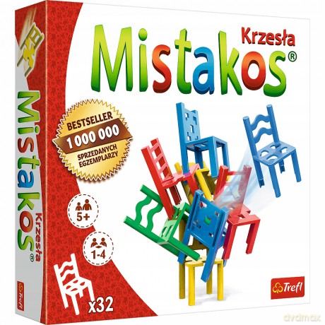 TREFL Mistakos krzesła 4-os (odświeżenie) (2074)