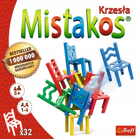 TREFL Mistakos krzesła 4-os (odświeżenie) (2074)
