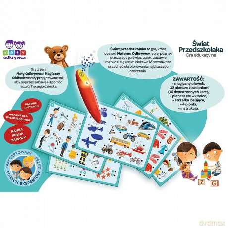 TREFL Świat przedszkolaka/ Magiczny ołówek MO (2112)