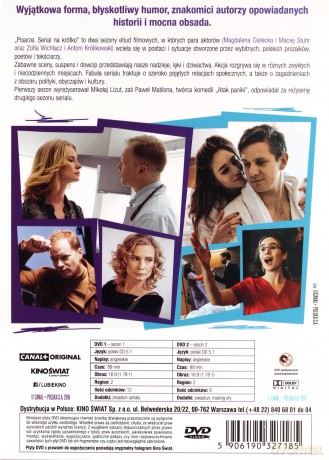 Pisarze. Serial na krótko Sezon 1-2 [2DVD]