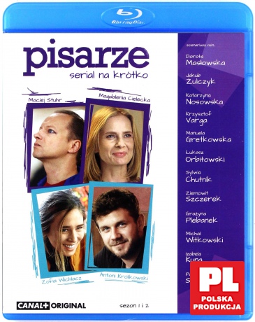 Pisarze. Serial na krótko Sezon 1-2 [Blu-Ray]