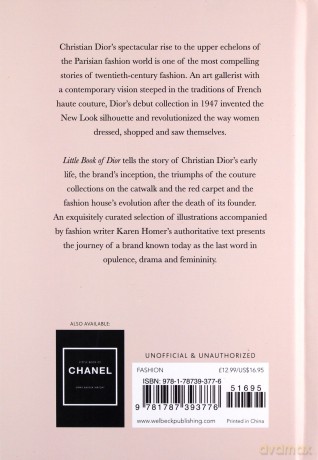 Little Book of Dior: The Story of the Iconic Fashion House (Little Book of Fashion) - Karen Homer [KSIĄŻKA]