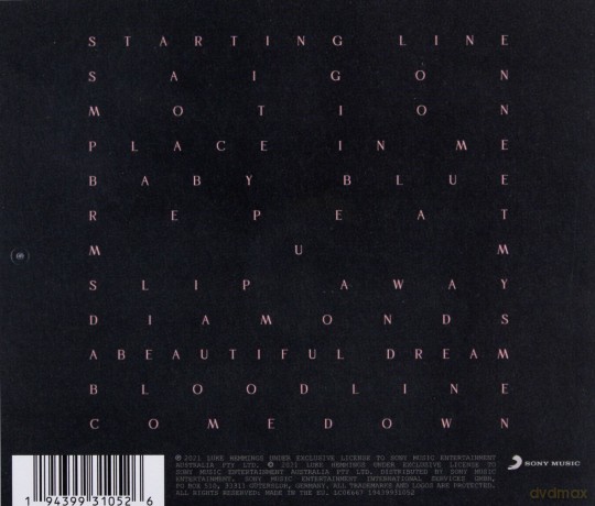 Luke Hemmings: When Facing the Things We Turn Away From [CD]