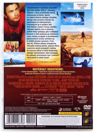 127 godzin [DVD]