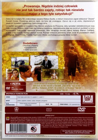 Dobry rok [DVD]