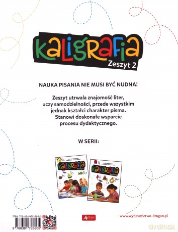 Kaligrafia. Zeszyt 2 - Agnieszka Kamińska [KSIĄŻKA]