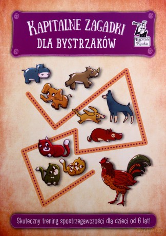 Kapitalne zagadki dla bystrzaków. Kapitan Nauka [KSIĄŻKA]