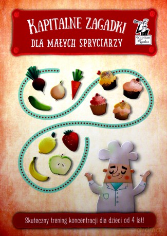 Kapitalne zagadki dla małych spryciarzy. Kapitan Nauka [KSIĄŻKA]