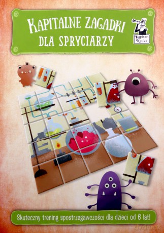 Kapitalne zagadki dla spryciarzy. Kapitan Nauka [KSIĄŻKA]