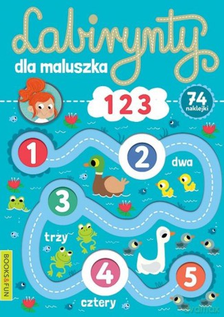 Labirynty dla maluszka 123 [KSIĄŻKA]