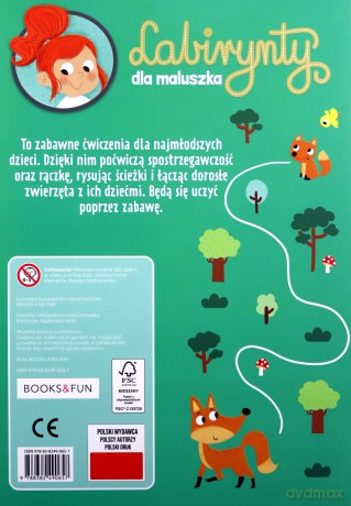 Labirynty dla maluszka. Gdzie jest Mama i Tata [KSIĄŻKA]