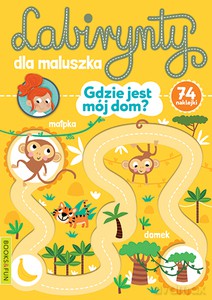 Labirynty dla maluszka. Gdzie jest Mój dom [KSIĄŻKA]