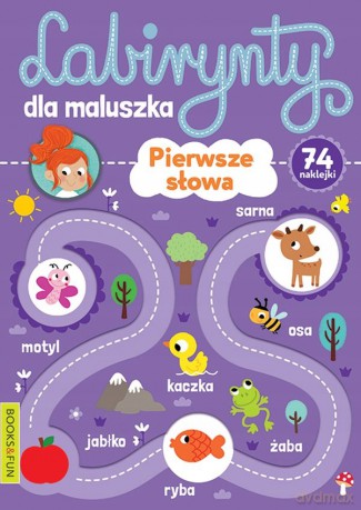Labirynty dla maluszka. Pierwsze slowa [KSIĄŻKA]