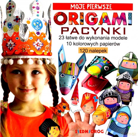 Moje pierwsze origami Pacynki - Marcelina Grabowska-Piątek [KSIĄŻKA]