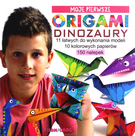 Moje pierwsze origami. Dinozaury - Marcelina Grabowska-Piątek [KSIĄŻKA]