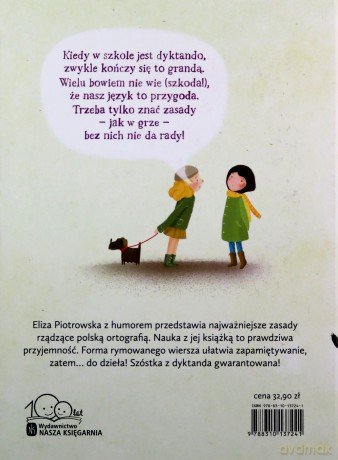 Ortografia - twardy orzech, ale każdy zgryźć go może! - Eliza Piotrowska [KSIĄŻKA]