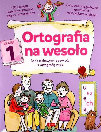 Ortografia na wesoło. Klasa 1 - Katarzyna Zioła-Zemczak [KSIĄŻKA]