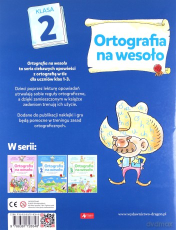 Ortografia na wesoło. Klasa 2 - Katarzyna Zioła-Zemczak [KSIĄŻKA]