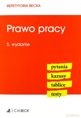 Prawo pracy. Pytania. Kazusy. Tablice. Testy [KSIĄŻKA]