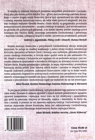 Prezydenci Czechosłowacji - Andrzej Krawczyk [KSIĄŻKA]