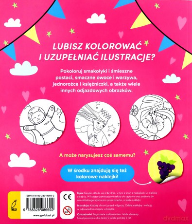 Superkolorowanka. Moja różowa kolorowanka [KSIĄŻKA]