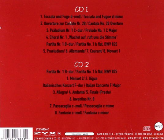 Jacques Loussier plays J.S. Ba [2CD]