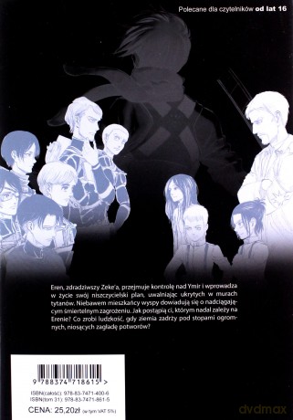 Atak Tytanów (Tom 31) - Hajime Isayama [KOMIKS]