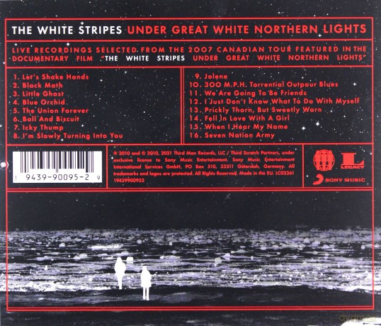The White Stripes: Under Great White Northern Lights (Live) [CD]