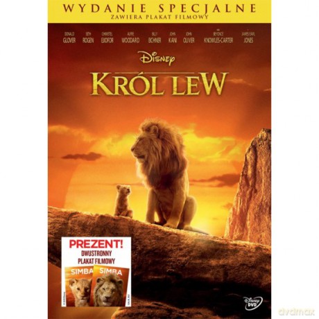 Król Lew (Wydanie Specjalne) [DVD]+[PLAKAT]