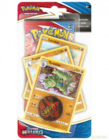 Battle Styles Premium Checklane Blister Larvitar [KARTY]