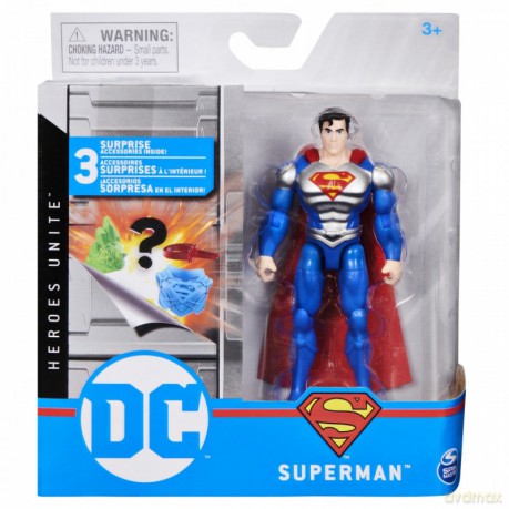 DC 10 cm Superman S1 V3 M1 [FIGURKA]