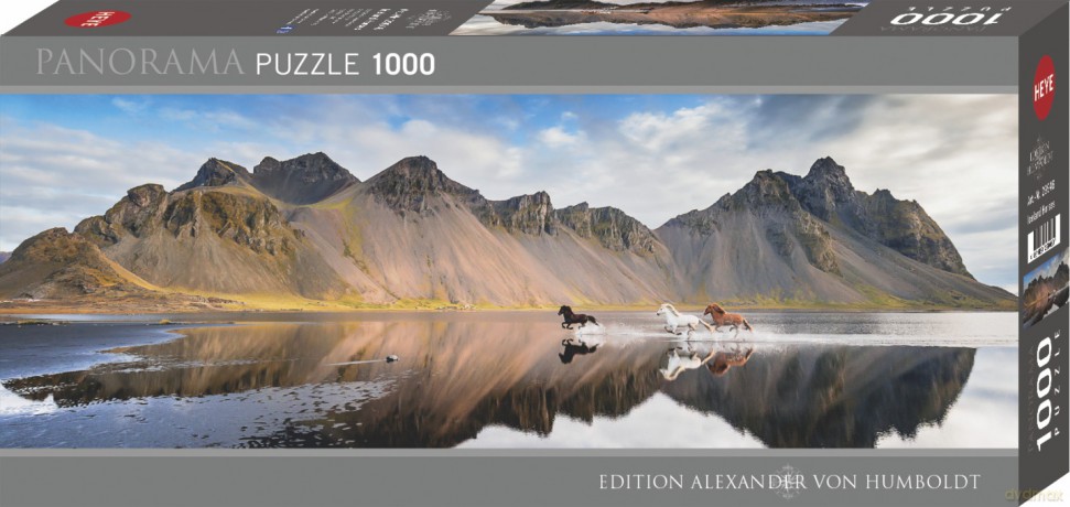 HEYE 1000 el. Islandia - Dzikie konie [PUZZLE]