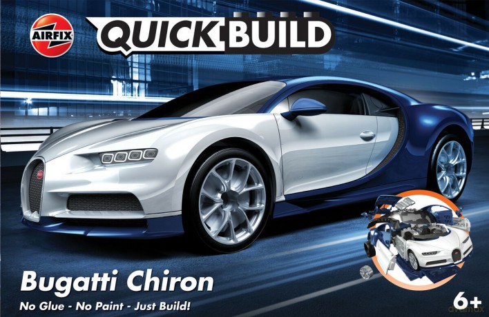 Model plastikowy Quickbuild Bugatt i Chiron