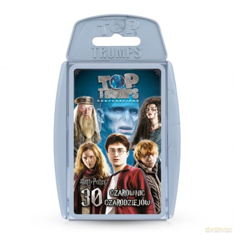 Top Trumps Harry Potter 30 Czarodziejów i Czarownic [KARTY]
