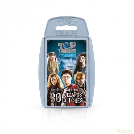 Top Trumps Harry Potter 30 Czarodziejów i Czarownic [KARTY]