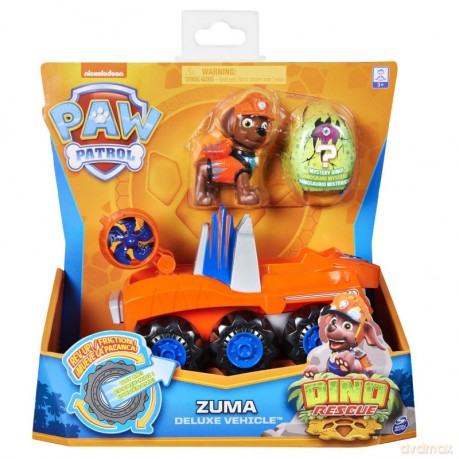 Zestaw figurek Psi Patrol Pojazd Dino Rescue Zuma [FIGURKA]