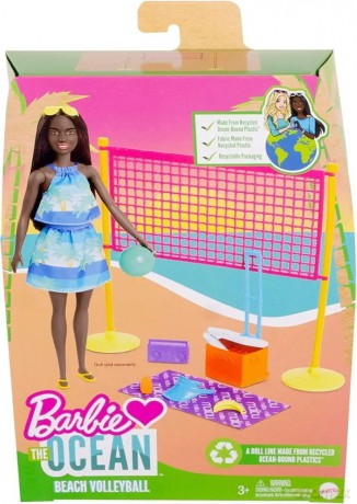 Zestaw z Piłką Plażową Barbie Loves the Ocean